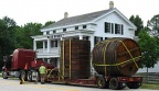 Two Stevens Point Brewery beer vats donated to the the Wisconsin State Historical Society.
